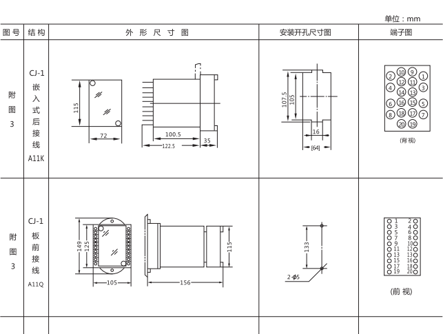DLS-35A雙位置繼電器外形結構圖片1 DLS-35A雙位置繼電器外形結構圖片1