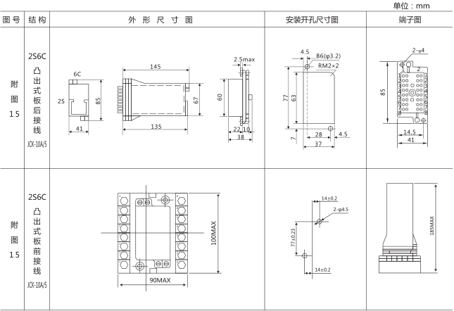DZ-639/200大容量中間繼電器外形及安裝尺寸圖片 DZ-639/200大容量中間繼電器外形及安裝尺寸圖片